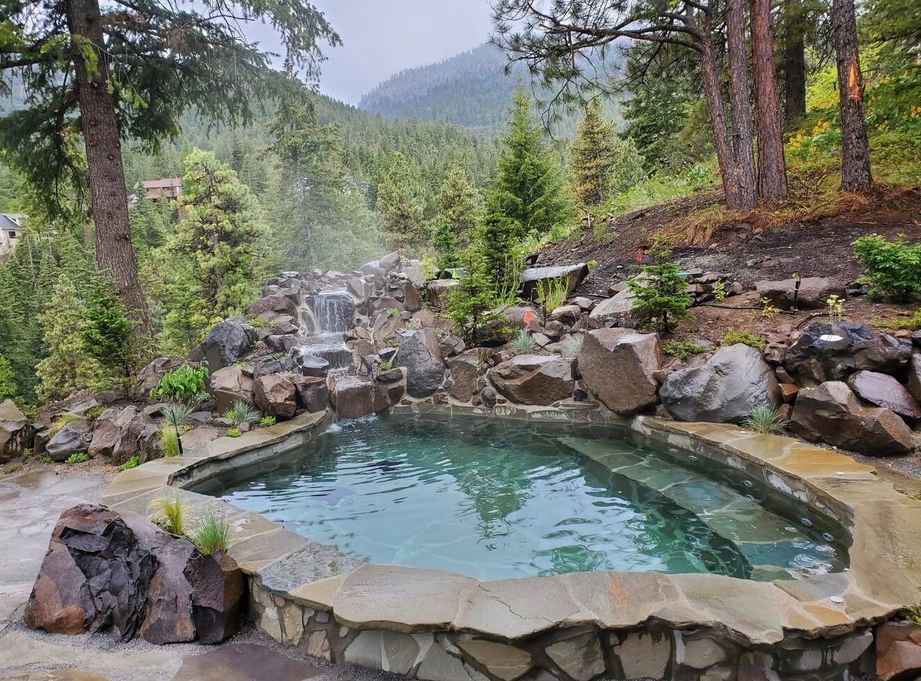 Backyard Pool & Landscaping — Cashmere, WA by AquaHerosNW