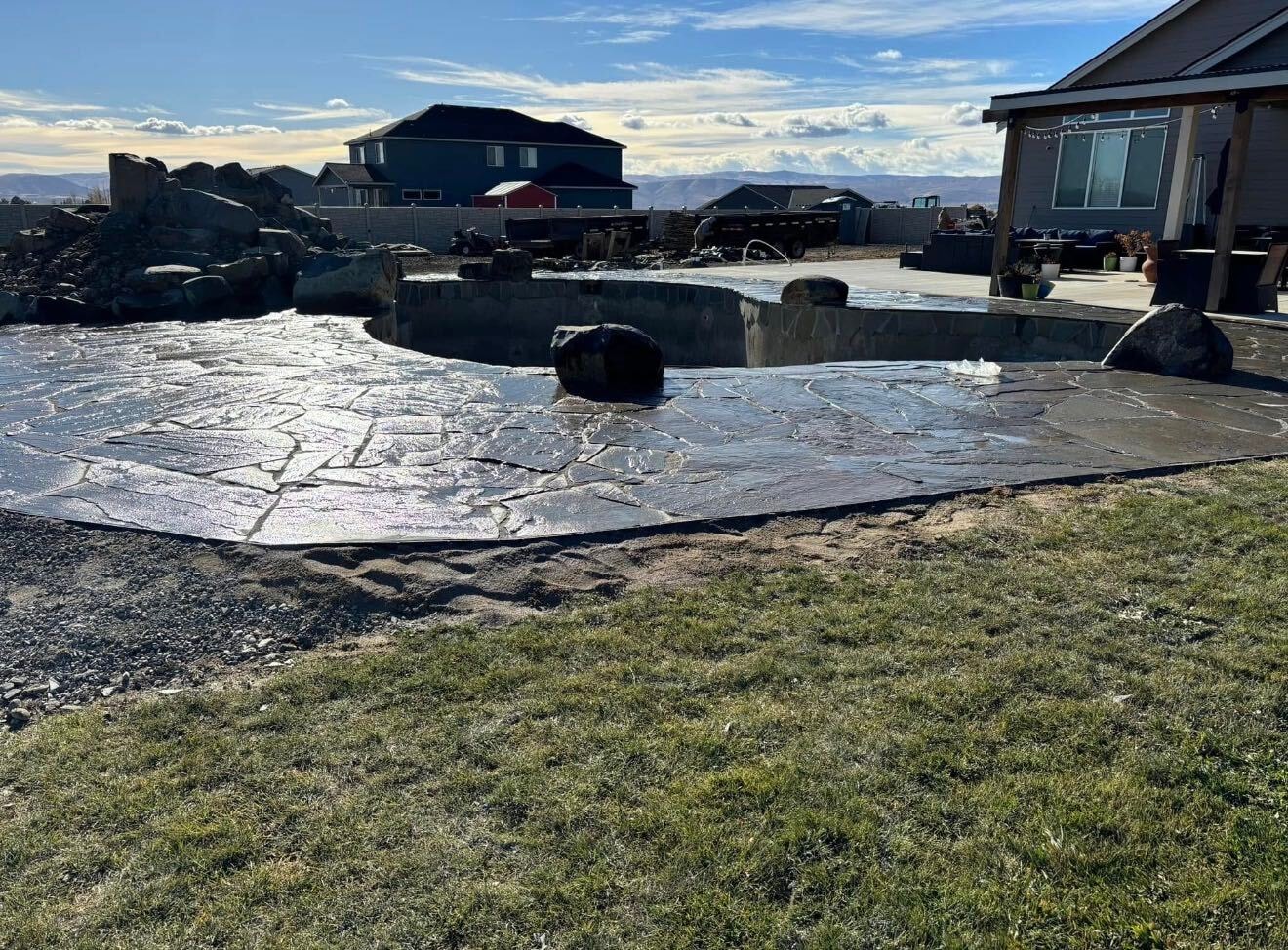 Fiberglass Pool Install — Leavenworth, WA by AquaHerosNW